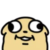 🐶 Эмодзи «Derpy Pup» для Telegram