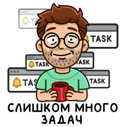 Стикер 11 Анимированный набор эмоджи с разработчиком
