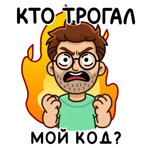 Стикер 6 Анимированный набор эмоджи с разработчиком