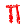 😈 Эмодзи «Deviltime Alphabet - красные буквы» для Telegram