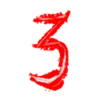 3️⃣ Эмодзи «Deviltime Alphabet - красные буквы» для Telegram