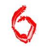 6️⃣ Эмодзи «Deviltime Alphabet - красные буквы» для Telegram