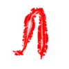 😈 Эмодзи «Deviltime Alphabet - красные буквы» для Telegram