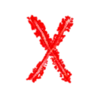 😈 Эмодзи «Deviltime Alphabet - красные буквы» для Telegram