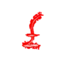 💷 Эмодзи «Deviltime Alphabet - красные буквы» для Telegram