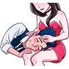Стикер 27 Дьявол И Дьяволица