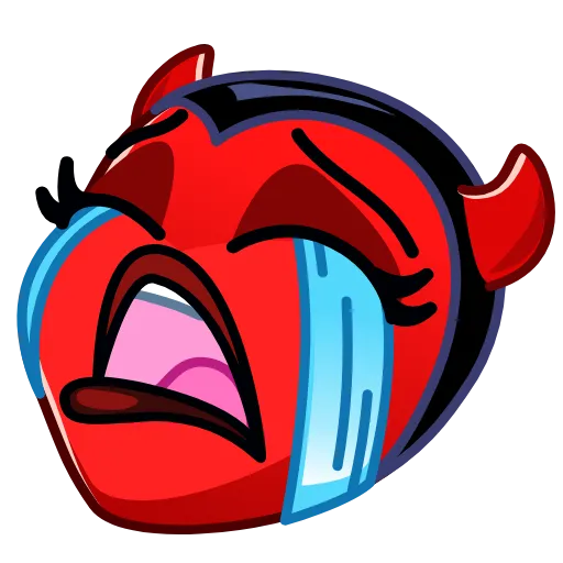 Стикер 13 Deviless Emoji