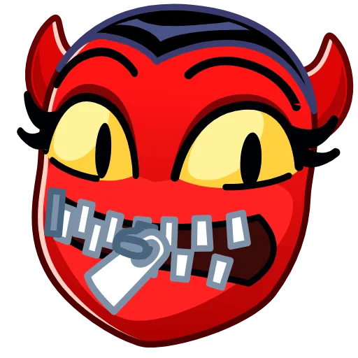 Стикер 23 Deviless Emoji