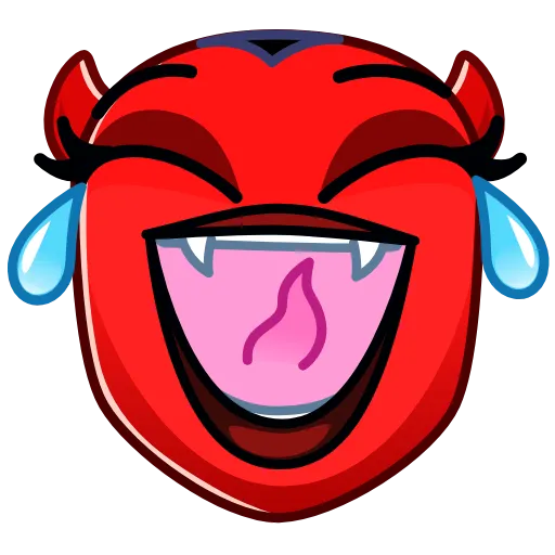 Стикер 2 Deviless Emoji