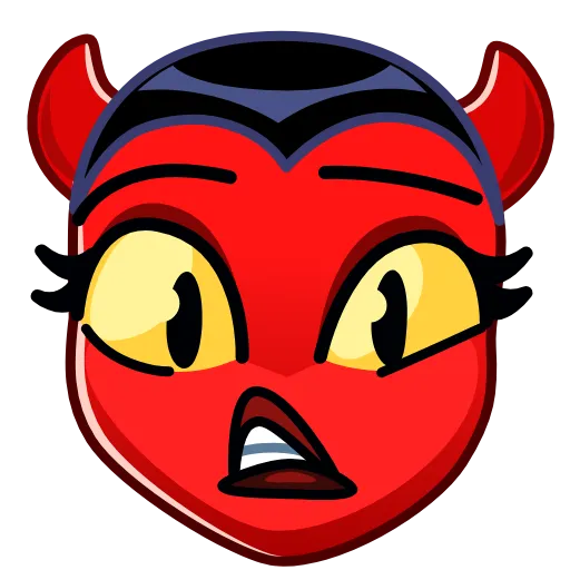 Стикер 19 Deviless Emoji
