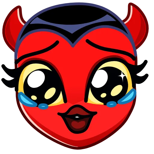 Стикер 3 Deviless Emoji