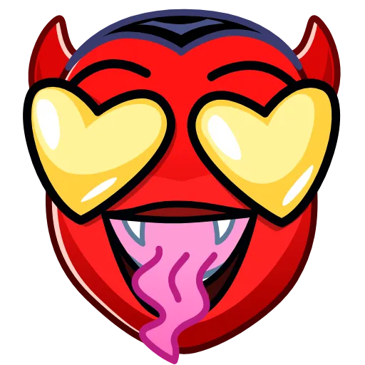 Стикер 4 Deviless Emoji