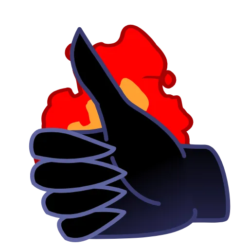 Стикер 33 Deviless Emoji