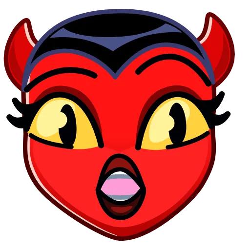 Стикер 21 Deviless Emoji