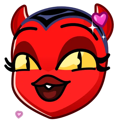 Стикер 5 Deviless Emoji