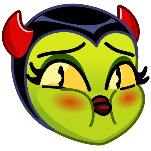 Стикер 24 Deviless Emoji
