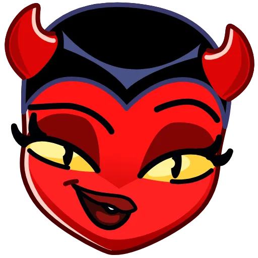 Стикер 10 Deviless Emoji