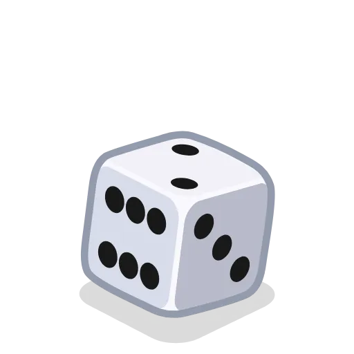 Стикер 2 Dice Cube