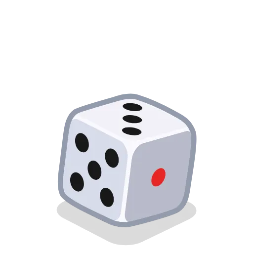 Стикер 3 Dice Cube