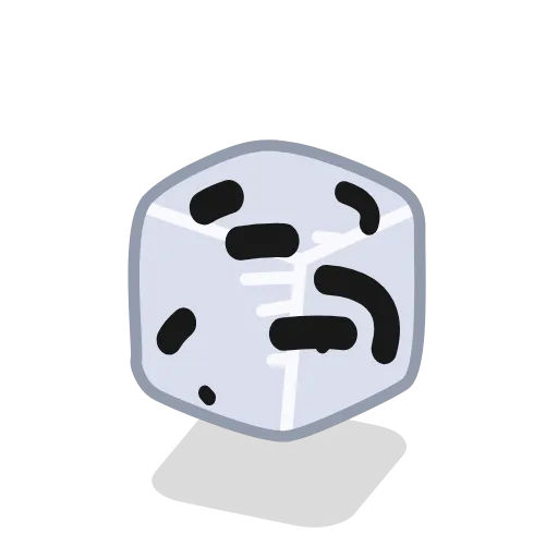 Стикер 4 Dice Cube