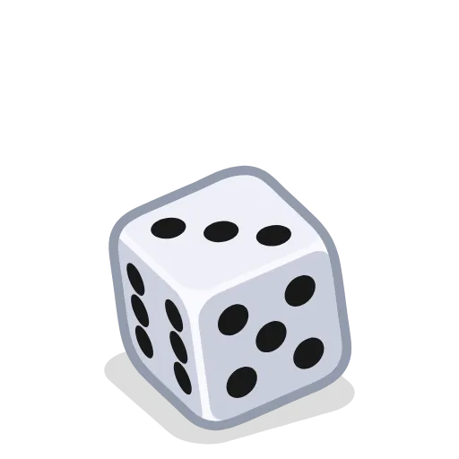 Стикер 6 Dice