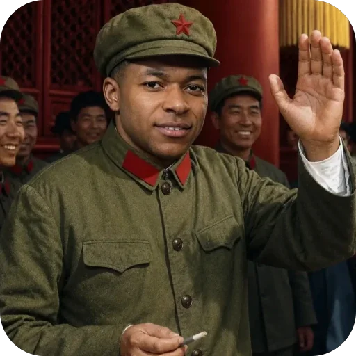 🫥 Стикер «Dictator Mbappe» для Telegram