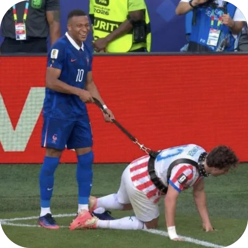 🫥 Стикер «Dictator Mbappe» для Telegram