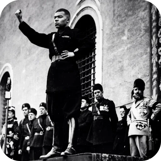 🫥 Стикер «Dictator Mbappe» для Telegram