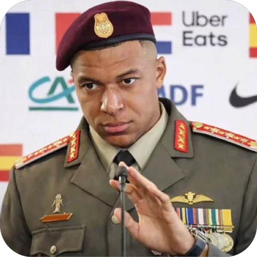🫸 Стикер «Dictator Mbappe» для Telegram