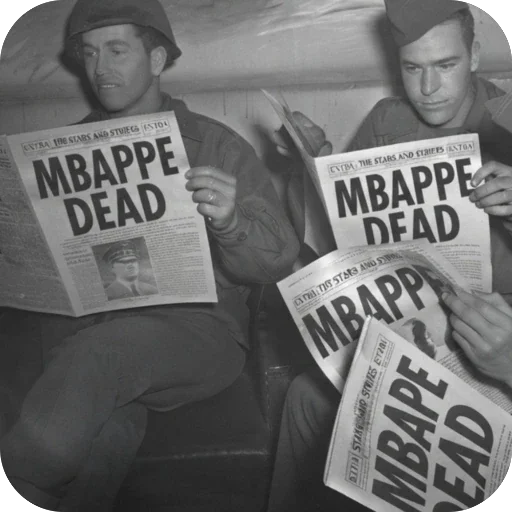 🫥 Стикер «Dictator Mbappe» для Telegram