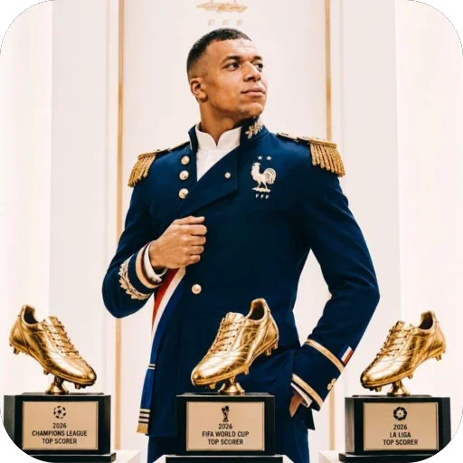 🫥 Стикер «Dictator Mbappe» для Telegram