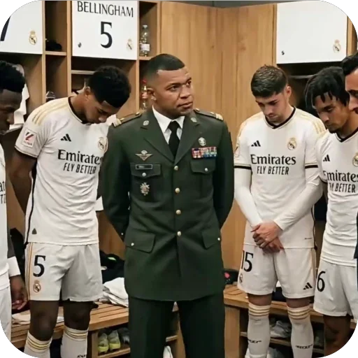 🫥 Стикер «Dictator Mbappe» для Telegram
