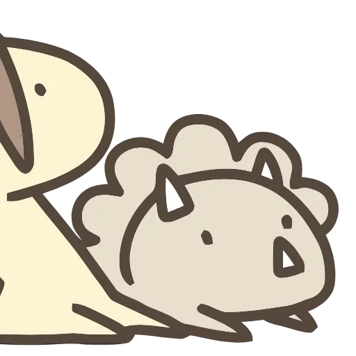 Стикер 25 Dinosaurs