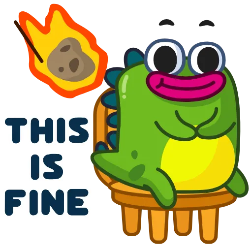 Стикер 11 Din The Dino