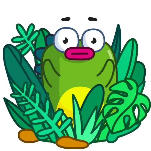 Стикер 16 Din The Dino