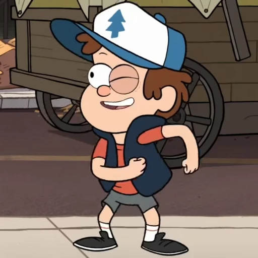 🧢 Стикер «Dipper Gideon» для Telegram