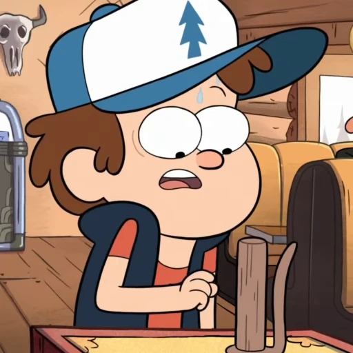 🧢 Стикер «Dipper Gideon» для Telegram