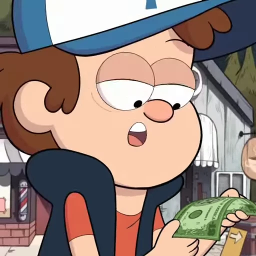 🧢 Стикер «Dipper Gideon» для Telegram