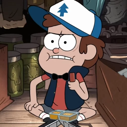 🧢 Стикер «Dipper Gideon» для Telegram