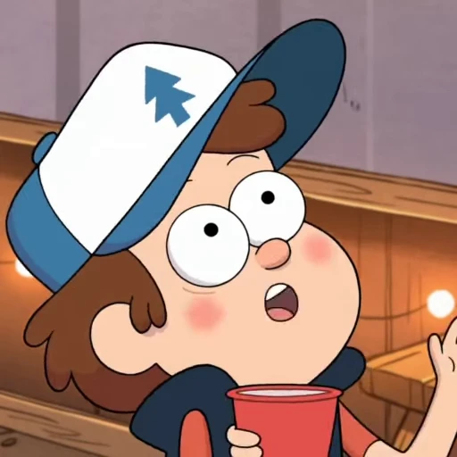 🧢 Стикер «Dipper Gideon» для Telegram