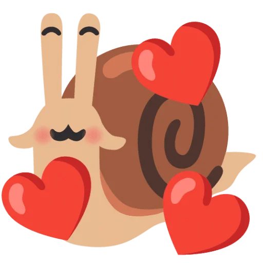 🌟 Стикер «Snails» для Telegram