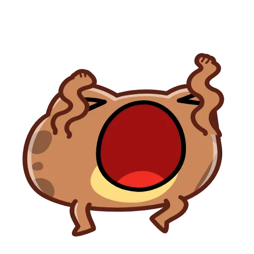 Стикер 14 Disgruntled Toad