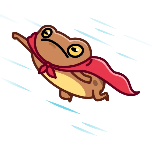 Стикер 20 Disgruntled Toad