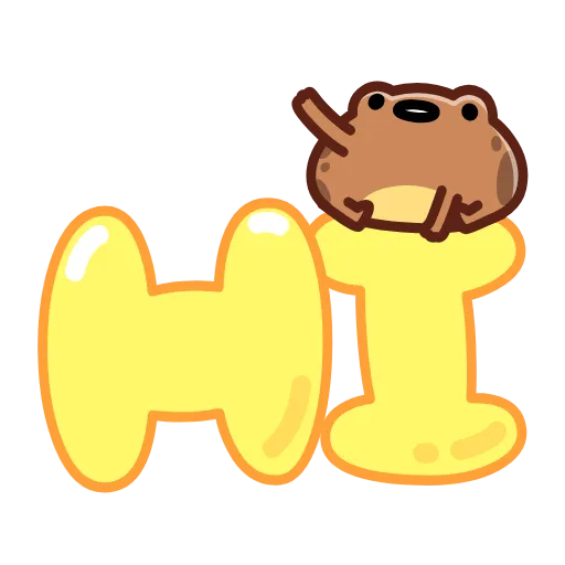 Стикер 5 Disgruntled Toad