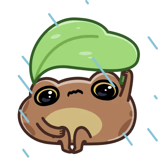 Стикер 25 Disgruntled Toad
