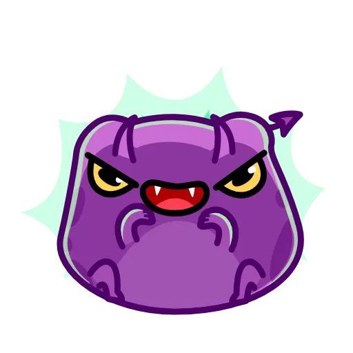 Стикер 10 Disgruntled Toad