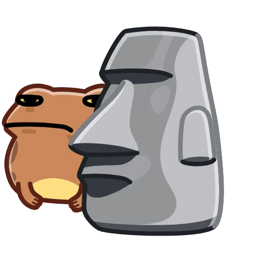 Стикер 16 Disgruntled Toad