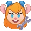 Стикер 26 Chip ’n Dale Rescue Rangers / Чип и Дейл спешат на помощь
