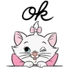 Стикер 36 Disney Marie Emoji