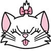 Стикер 46 Disney Marie Emoji